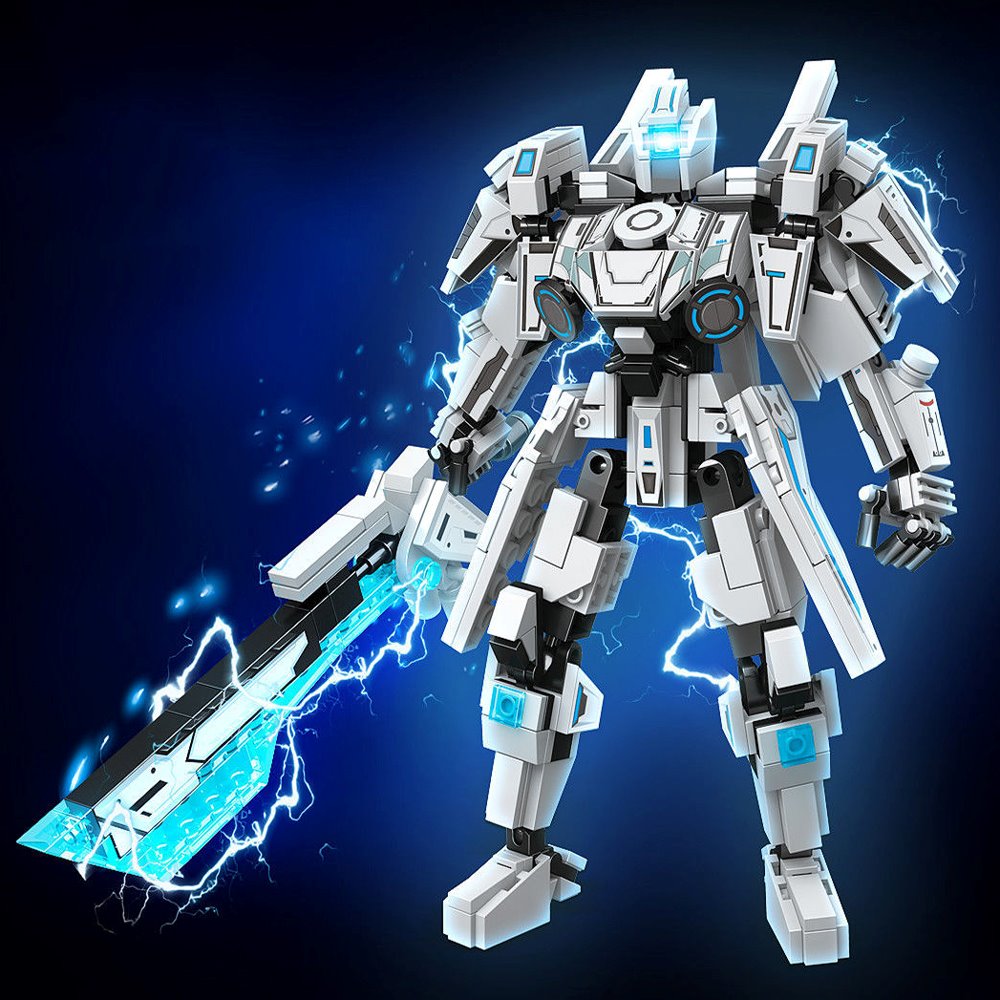 Three Kingdoms Warrior Iceberg with his Glacial blade Building Blocks