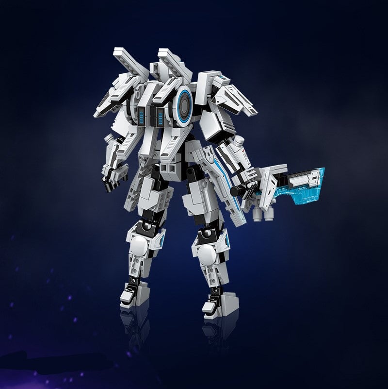 Three Kingdoms Warrior Iceberg with his Glacial blade Building Blocks