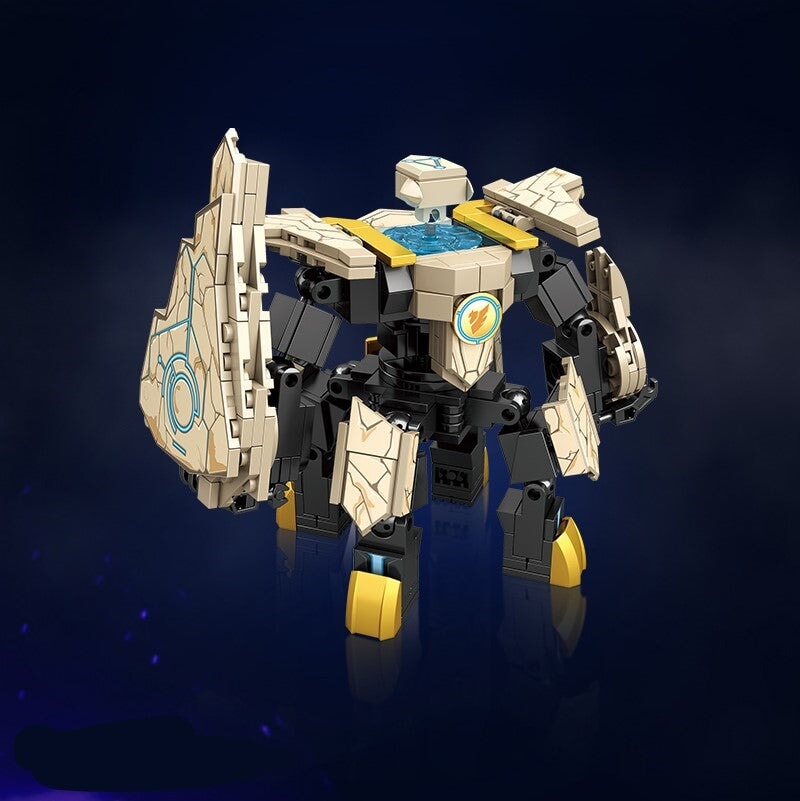 Three Kingdoms Warrior Nachi Falls Building Blocks