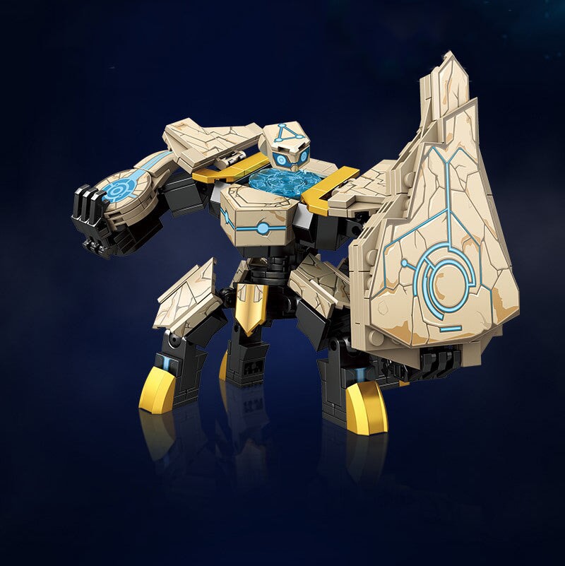 Three Kingdoms Warrior Nachi Falls Building Blocks