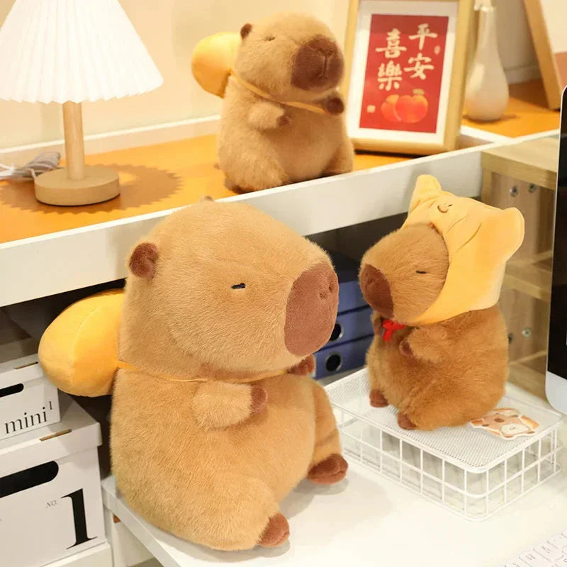 Toasted Croissant Capybara Plushies