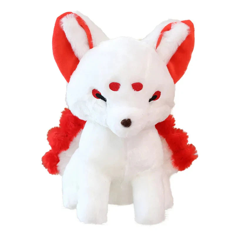 White Nine-Tailed Fox Plushies