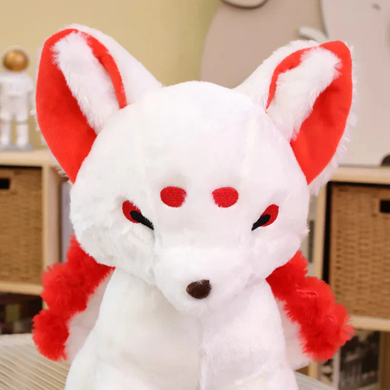 White Nine-Tailed Fox Plushies