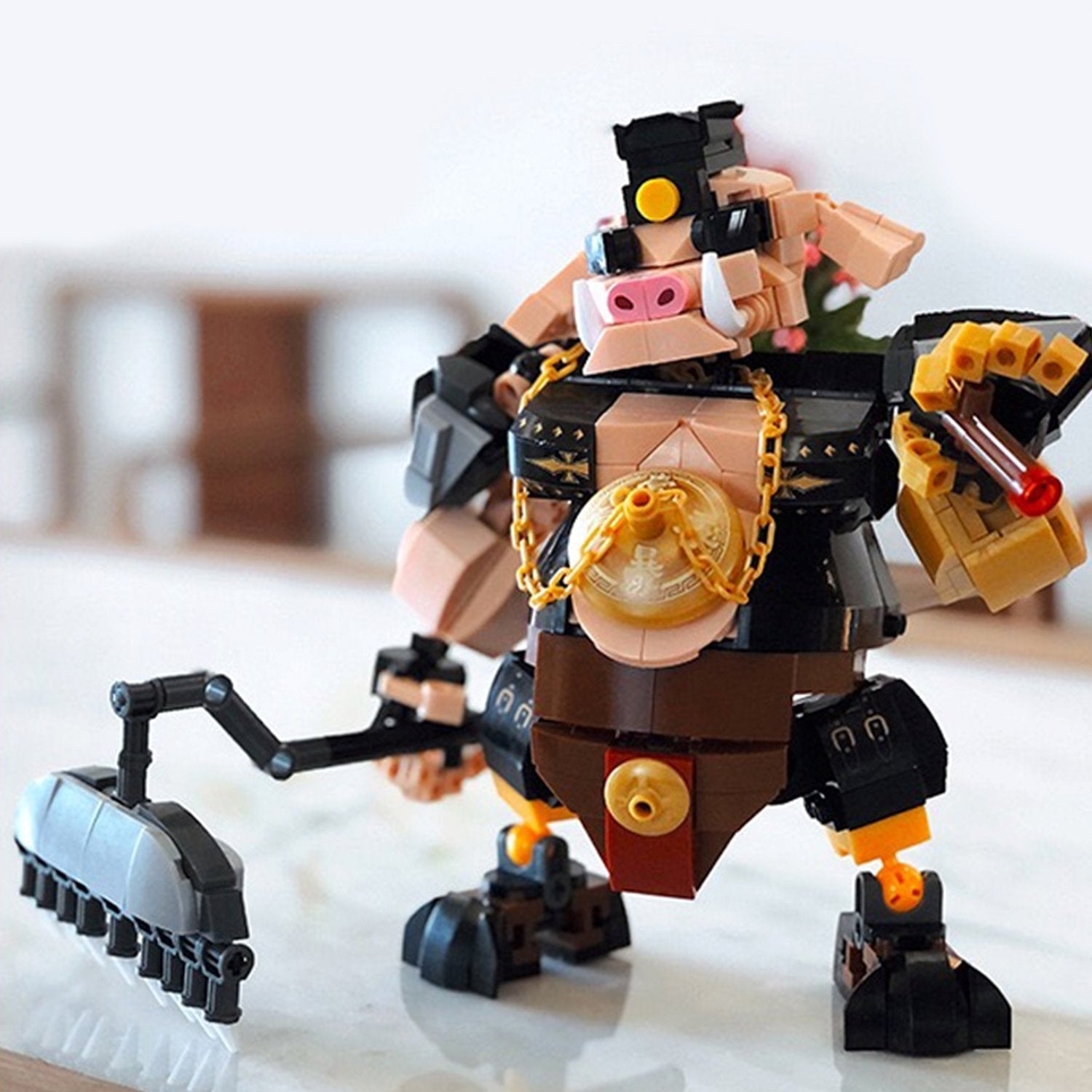 Wukong Monkey Bull Pig Mecha Warriors Building Blocks