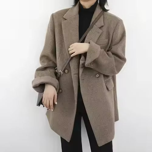 Classic Winter Women's Wool Coat