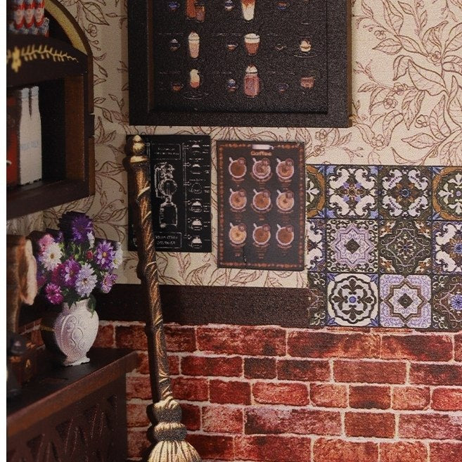 Magic Coffee Shop DIY Book Nook Kit