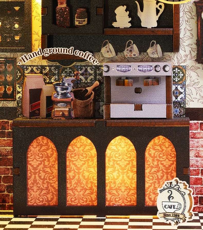 Magic Coffee Shop DIY Book Nook Kit