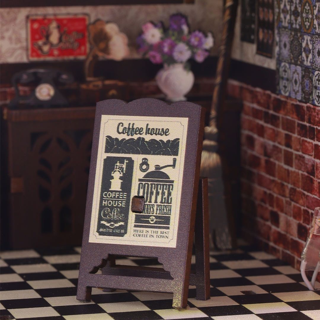 Magic Coffee Shop DIY Book Nook Kit