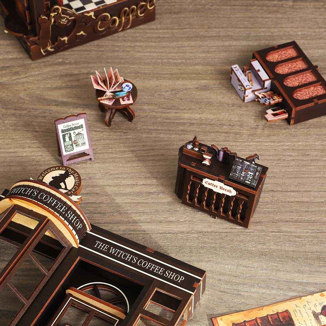 Magic Coffee Shop DIY Book Nook Kit