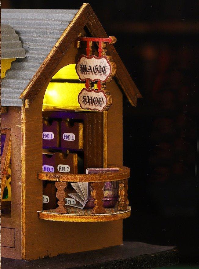 Magic Treasure House DIY Miniature Dollhouse Kit