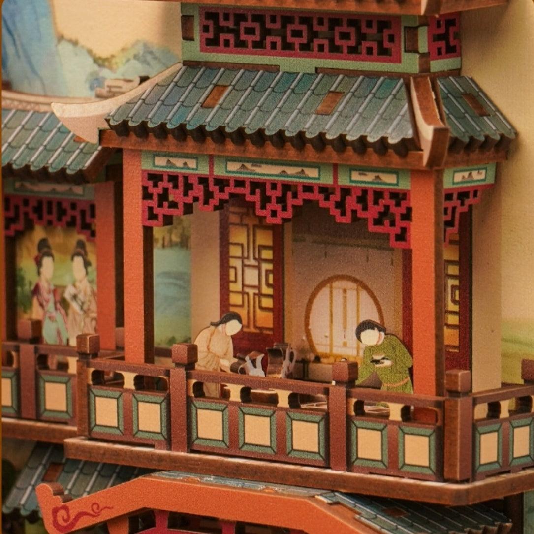 Elegant Song Dynasty DIY Book Nook Kit