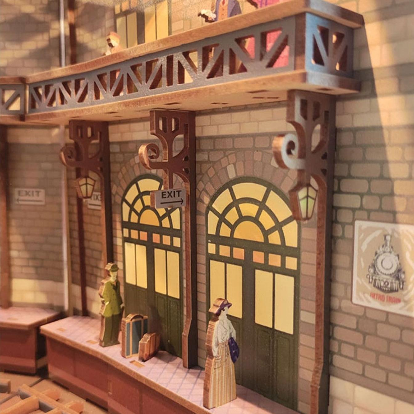 Age of Steam DIY Book Nook Kit