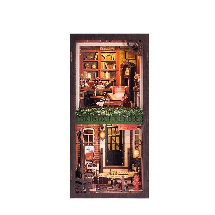 Rose Detective Agency DIY Book Nook | Sherlock Holmes Inspired