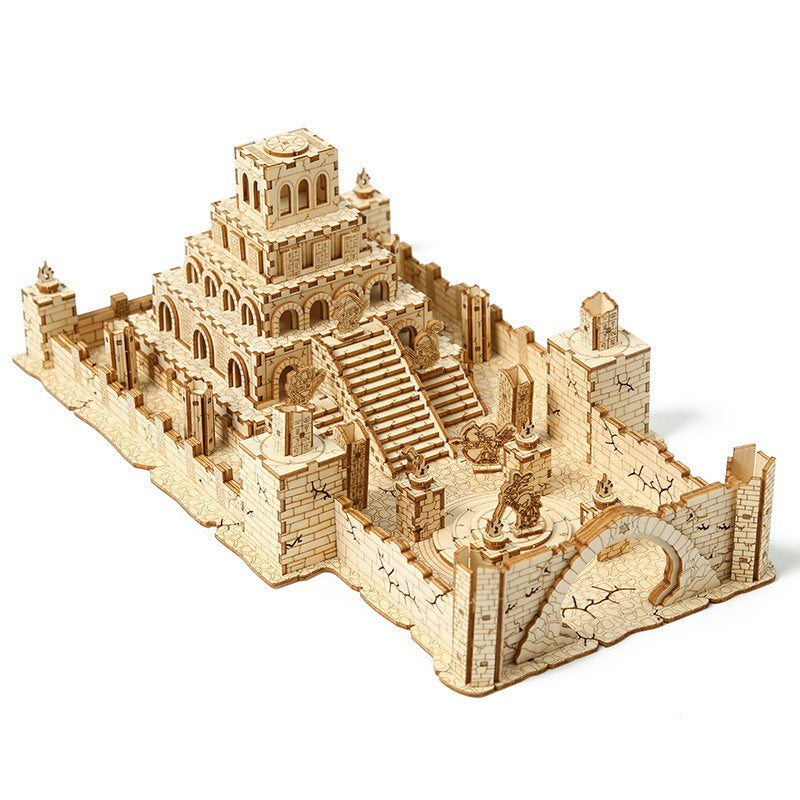 Battlefield Remains | Architecture 3D Wooden Puzzle | Mechanical Model
