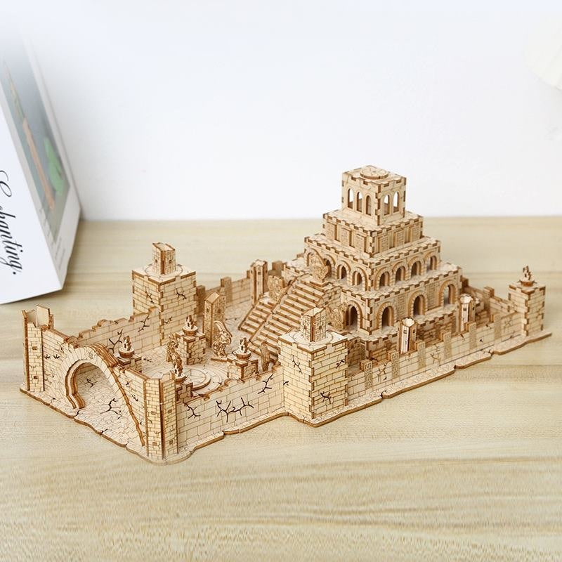 Battlefield Remains | Architecture 3D Wooden Puzzle | Mechanical Model