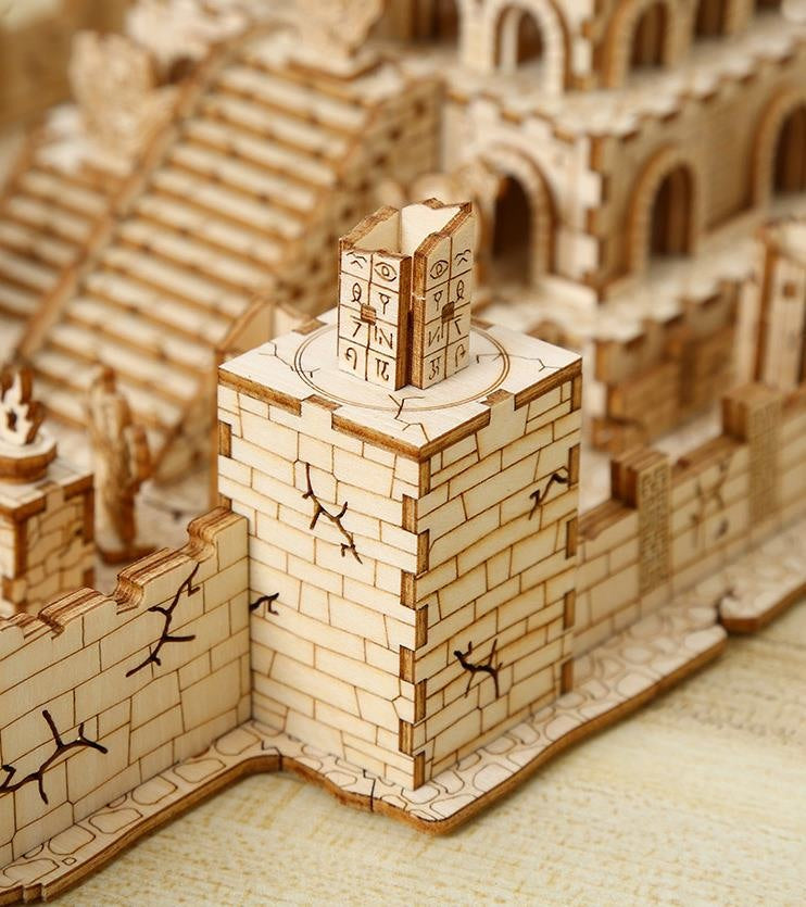 Battlefield Remains | Architecture 3D Wooden Puzzle | Mechanical Model