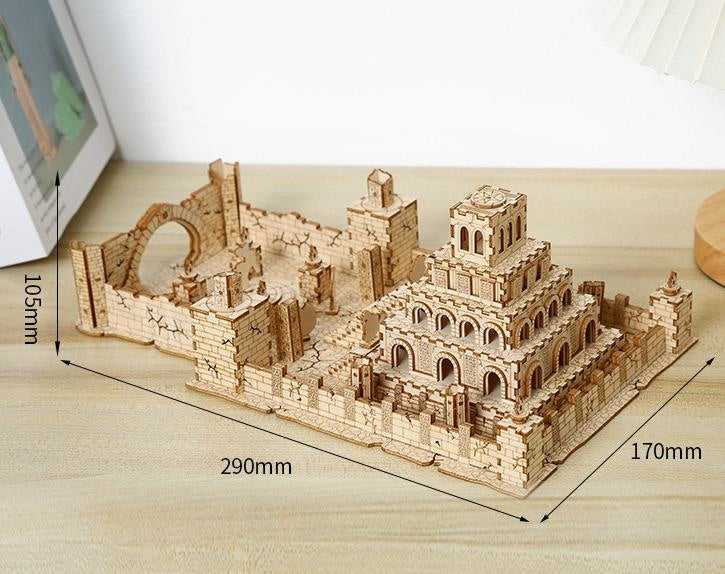 Battlefield Remains | Architecture 3D Wooden Puzzle | Mechanical Model