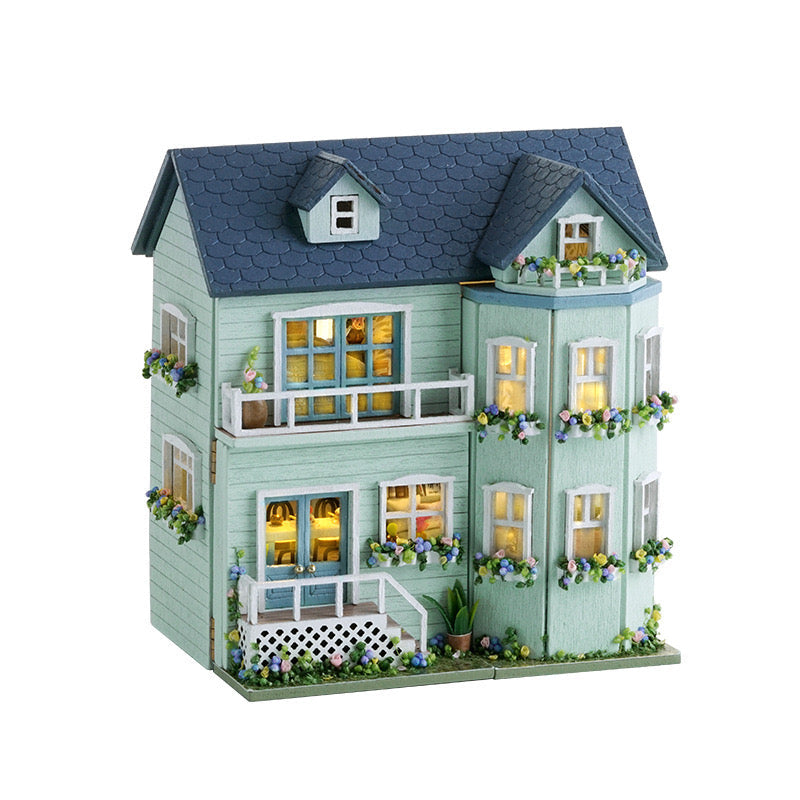 Warm House DIY Miniature House Kit | Mini House
