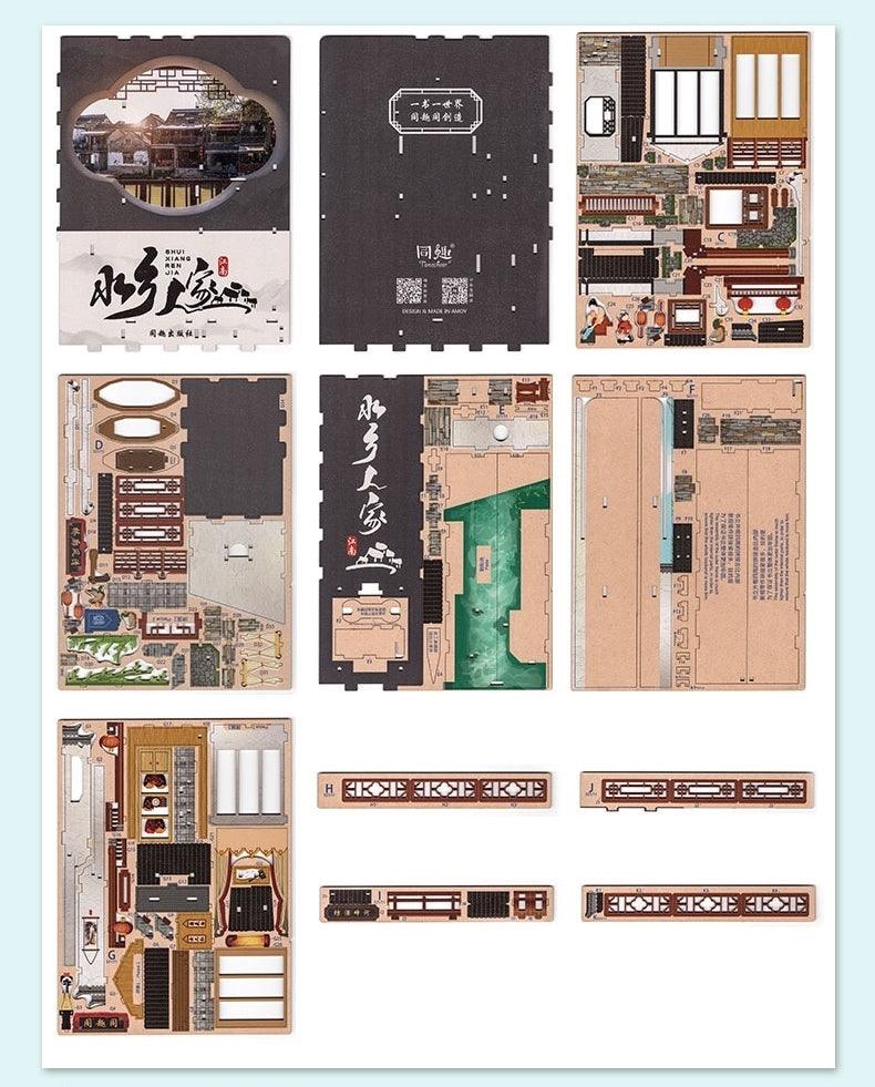 Water Town - DIY Book Nook Kit