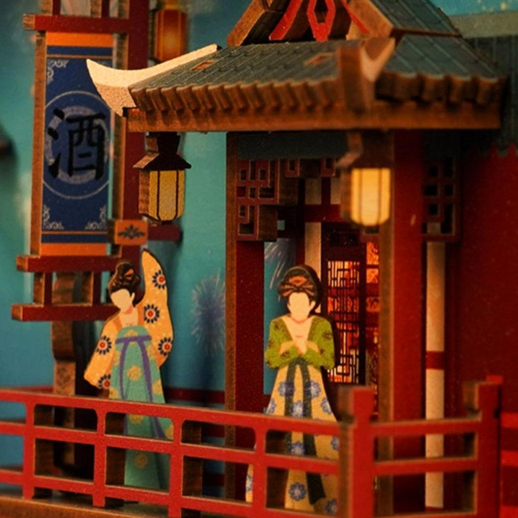 A Tang Dynasty Night Banquet DIY Book Nook Kit