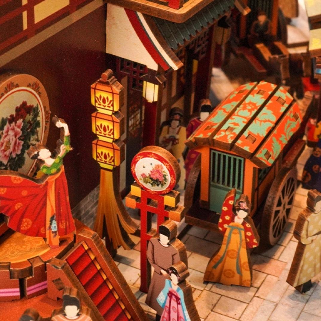 A Tang Dynasty Night Banquet DIY Book Nook Kit