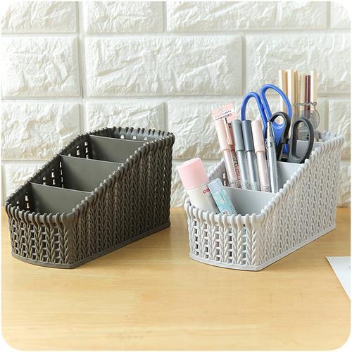 Home or Office Woven Plastic Storage Bins