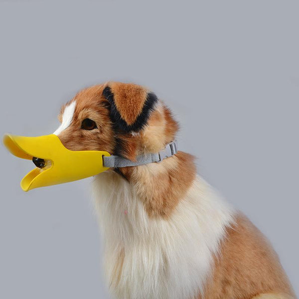 DogMuzzle-CutestAdjustableDuckMouthForYourDog