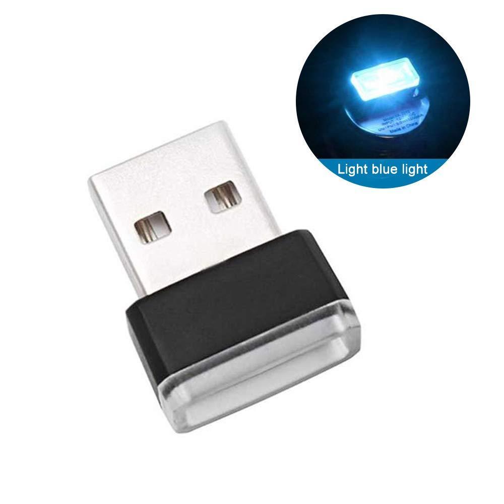 Mini LED Car Light Auto Interior USB Atmosphere Light Plug