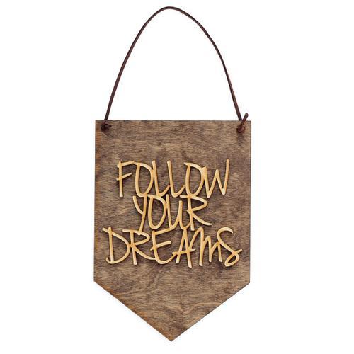 Graduation Gift - Inspirational Quote - Follow