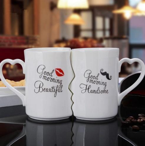 1 Pair Tea Cup For Couples