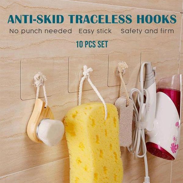 Reusable Anti-skid Traceless Hooks (20 PCS)