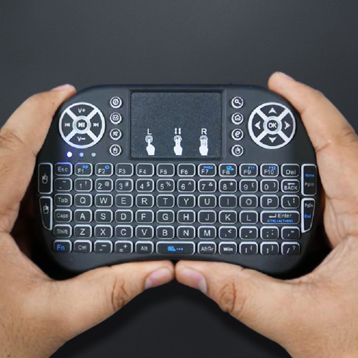 LED Backlit Wireless Mini Keyboard – Dublin Trends
