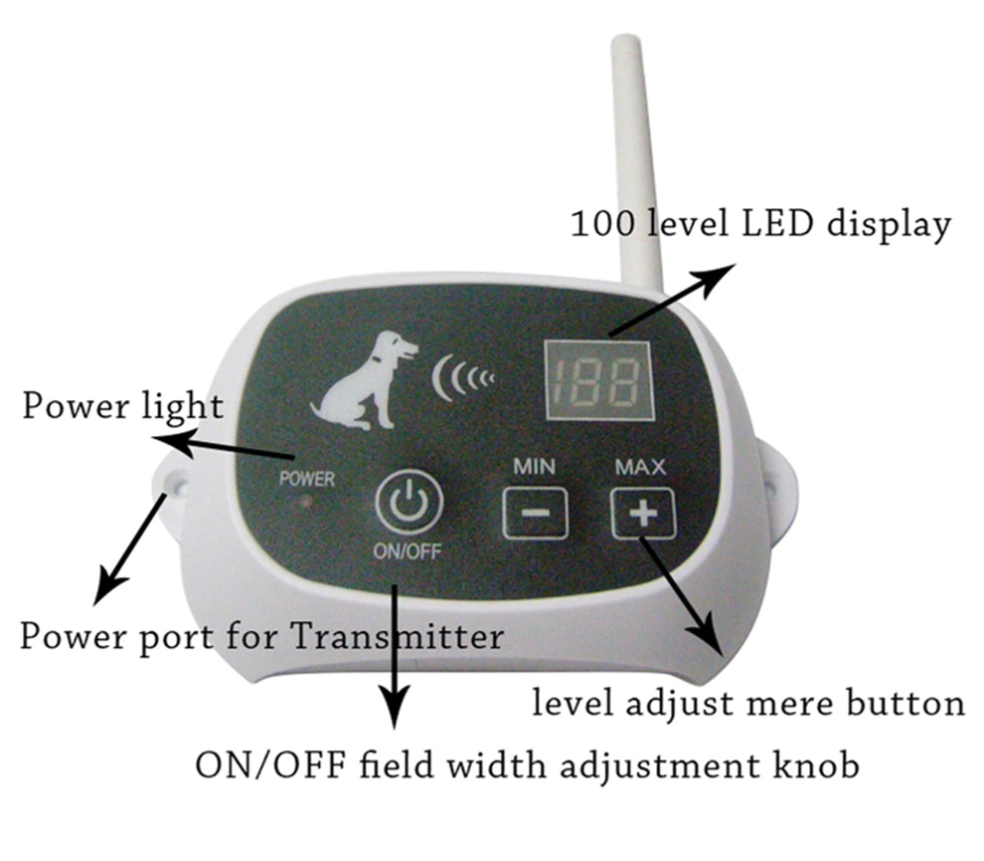 Wireless Dog Fence With Collar