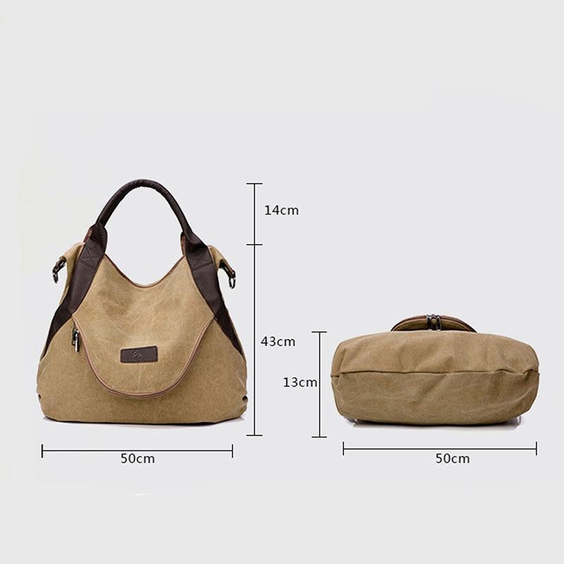 The Outlander Canvas Messenger Bag