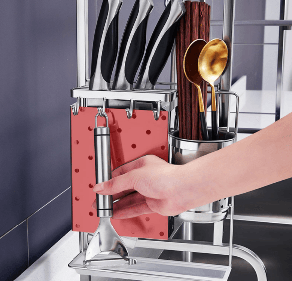 Stainless Steel telescopic drain rack