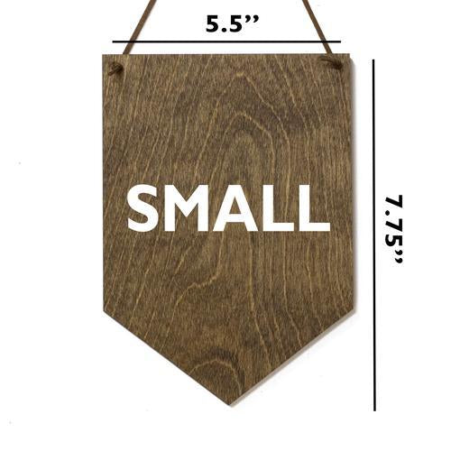 "Have Faith" Laser Cut Wooden Wall Banner