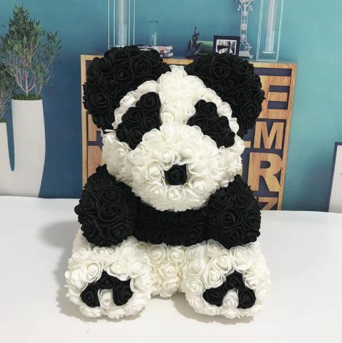 Wedding/Valentine's Day Gift Artificial Rose Panda