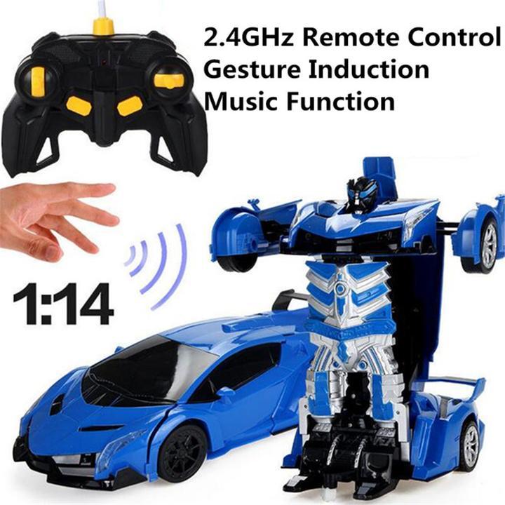 Gesture Sensing Transformation Car Model