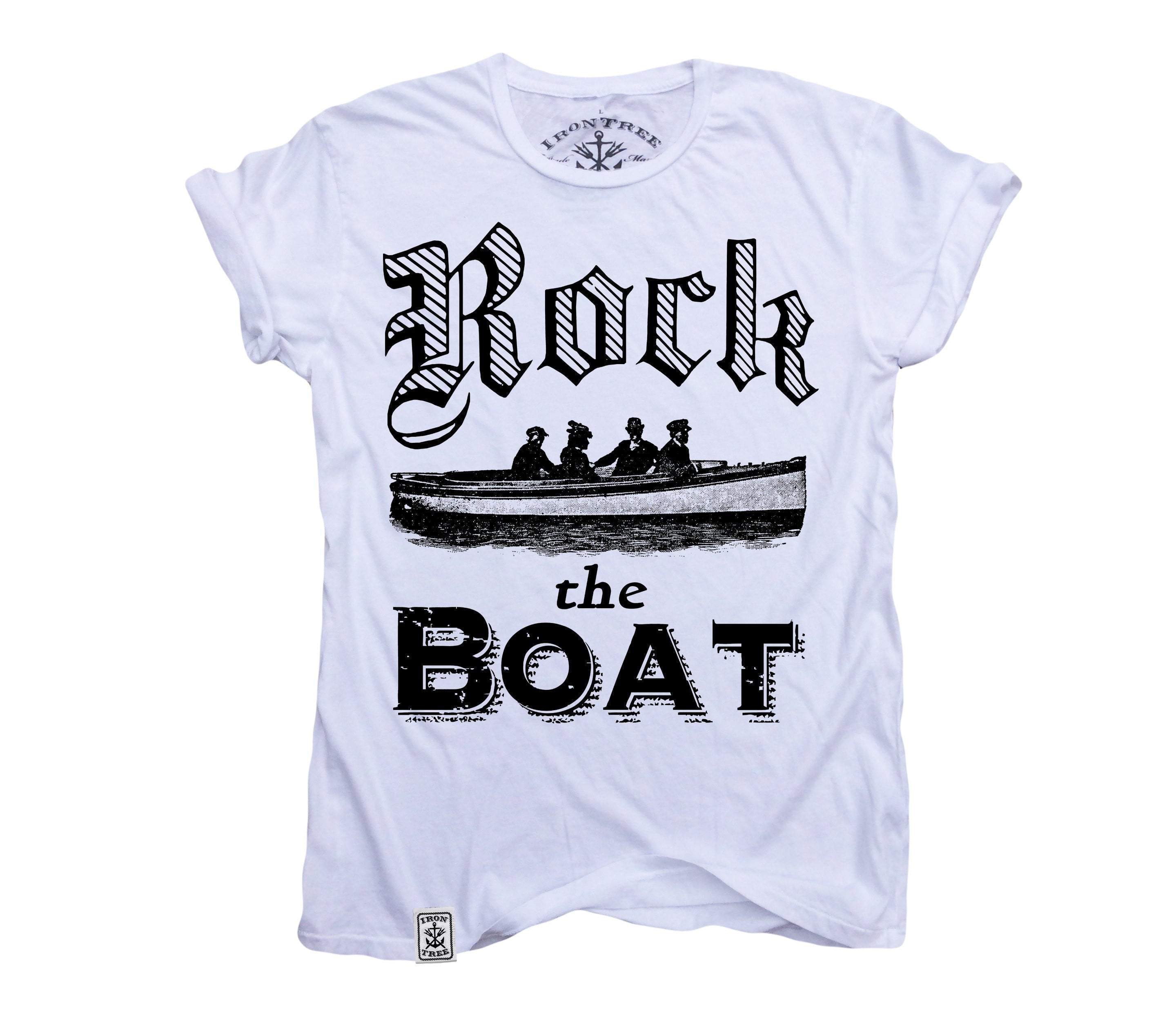 Rock the Boat: Organic Fine Jersey Short Sleeve T-Shirt