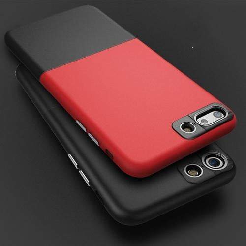Color Block Protective iPhone Case
