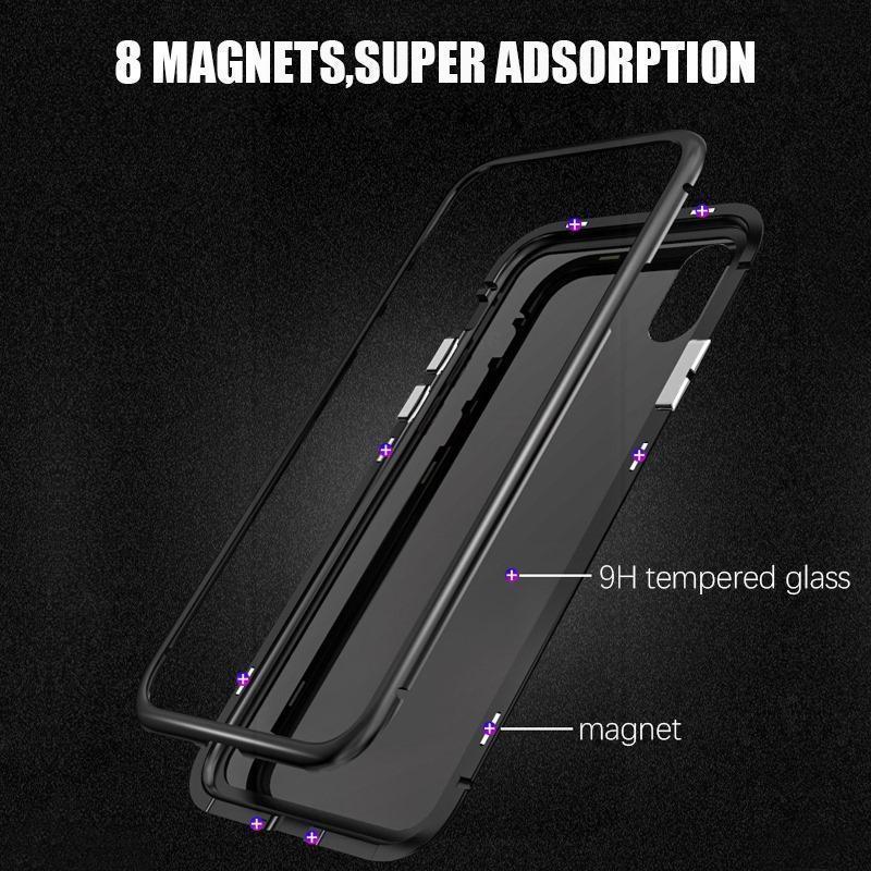 Durable 360° Protection iPhone Magnetic Case