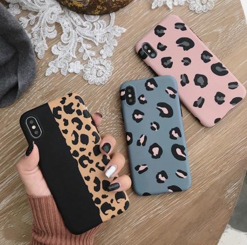 Leopard Print Phone Case for iPhone XS Max XR X 6 6s 7 8 Plus