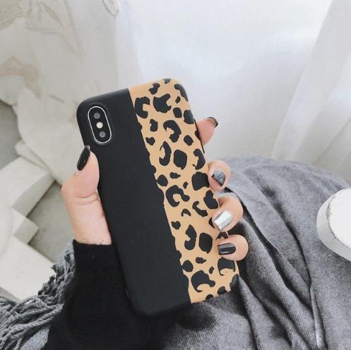 Leopard Print Phone Case for iPhone XS Max XR X 6 6s 7 8 Plus