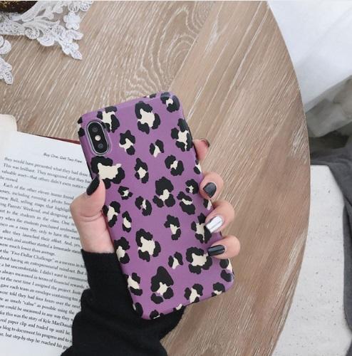 Leopard Print Phone Case for iPhone XS Max XR X 6 6s 7 8 Plus