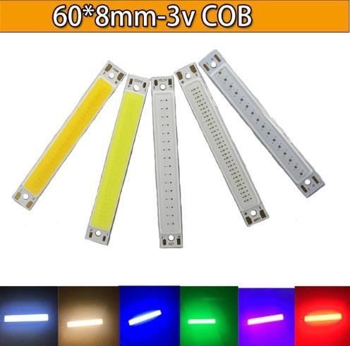 5PCS Color LED Tube