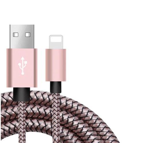 Long Multiple Color Wire USB Charger Cable for iPhone 5 5s SE 5c 6s 6 s 7 8 Plus Xs Max XR X 10 5s iPad