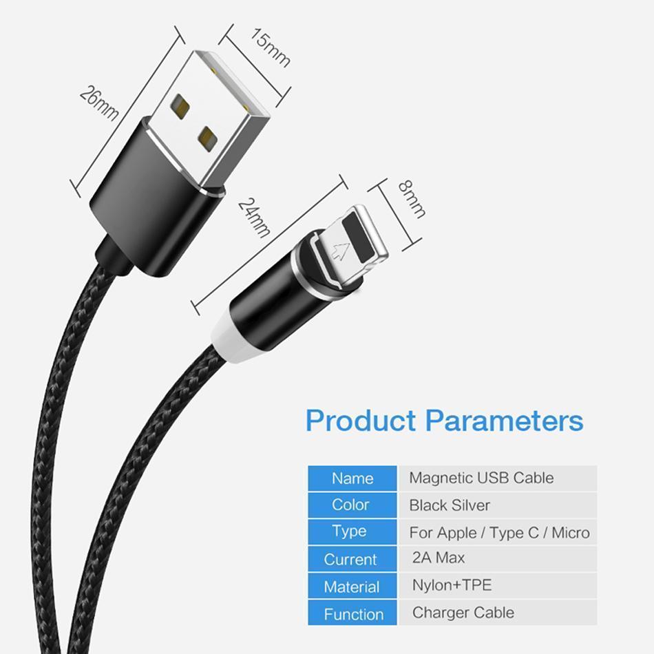 Magnetic USB Cable