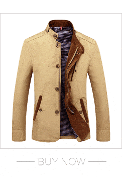Slim Fit Thin Stand Button Casual Jacket