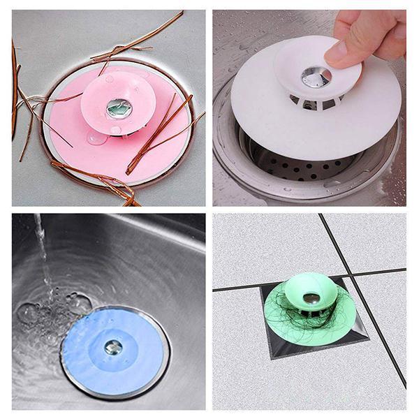 Sink and Tub Drain Stopper With Strainer