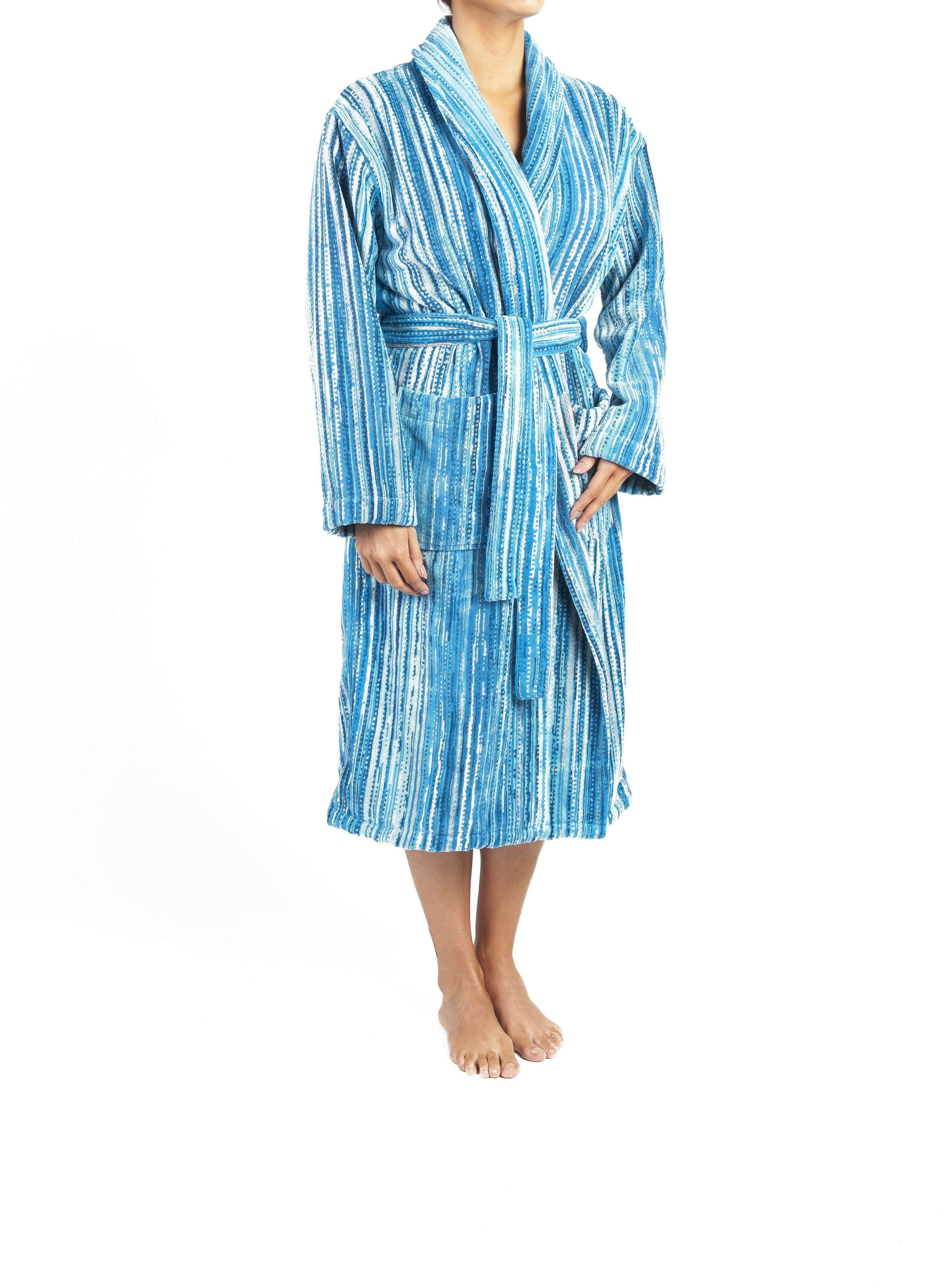 Blue Grass Bath Robe